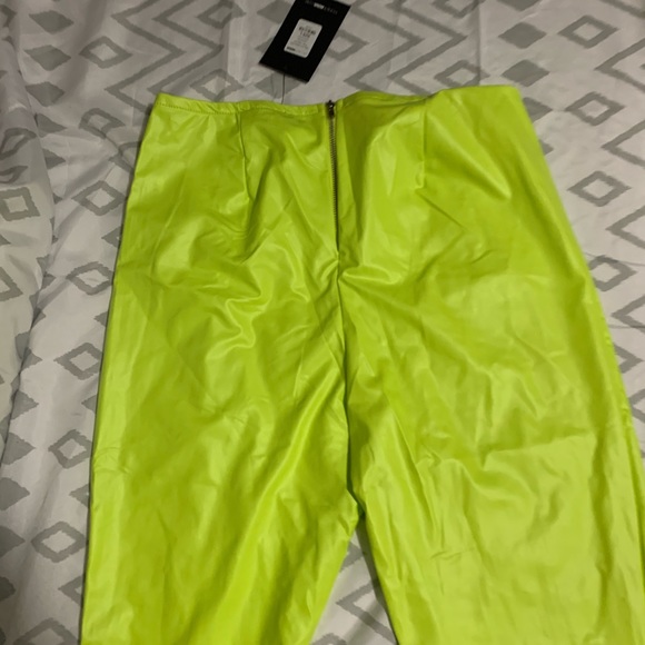 Lime green leggings - Picture 2 of 2